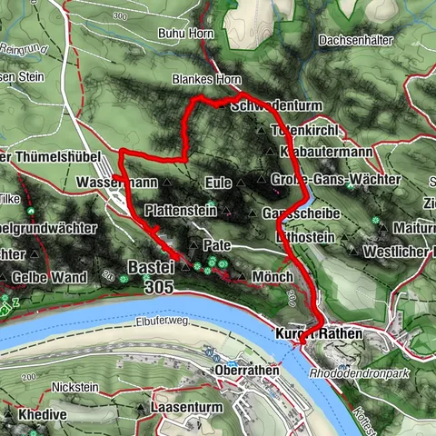 Kurort Rathen, Sachsen/Deutschland