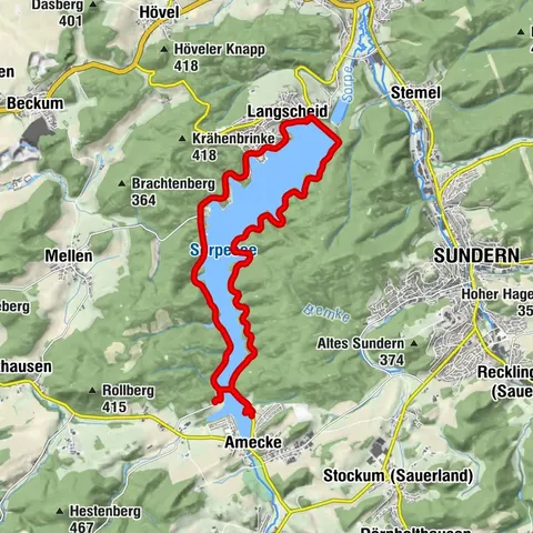 Sundern, Regierungsbezirk Arnsberg/Deutschland