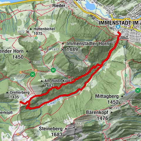 Immenstadt im Allgäu, Schwaben/Deutschland