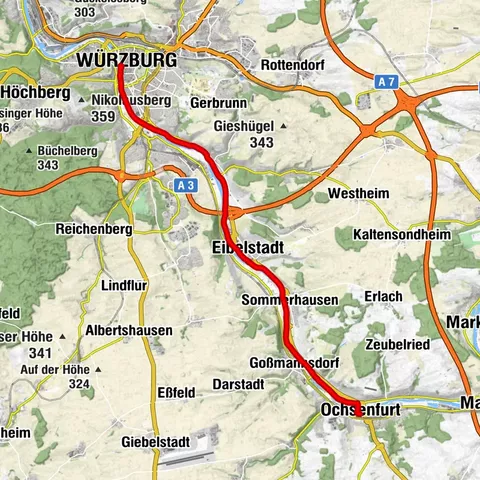 Würzburg, Unterfranken/Deutschland