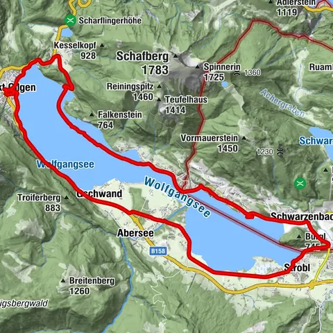 St. Wolfgang im Salzkammergut, Oberösterreich/Österreich