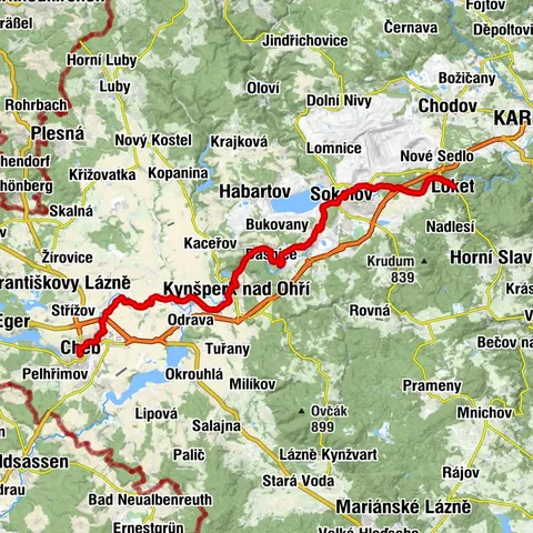 Eger, Nordwesten/Tschechien
