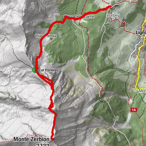 Monte Zerbion da Barmasc 11.06.26