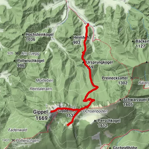 St. Aegyd am Neuwalde, Niederösterreich/Österreich