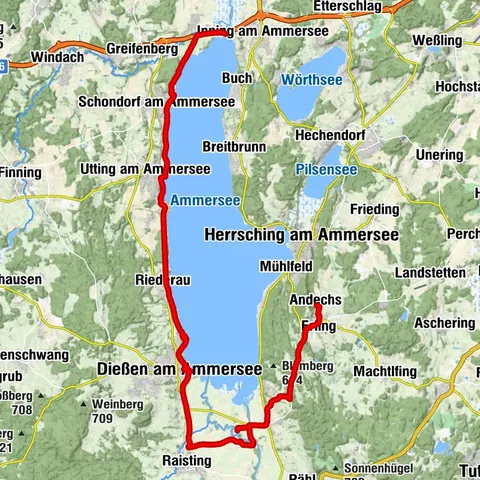 Ammersee, Bayern/Deutschland