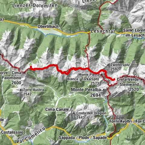 Obertilliach, Tirol/Österreich