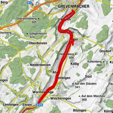 Nittel, Rhineland-Palatinate/Germany
