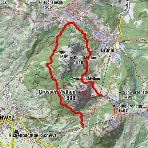 Alpthal, Schwyz/Schweiz