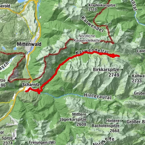 Scharnitz, Tirol/Österreich