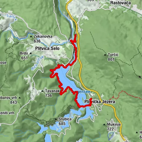 Rastovača, Gespanschaft Lika-Senj/Kroatien