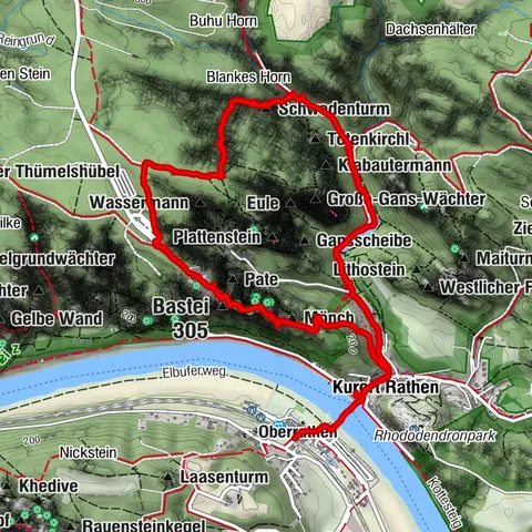 Kurort Rathen, Sachsen/Deutschland