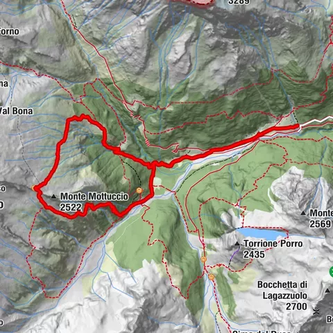 Chiareggio Rifugio del Grande Camerini, Lombardia/Italia