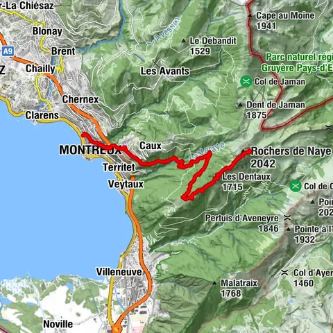 Montreux, Vaud/Suisse