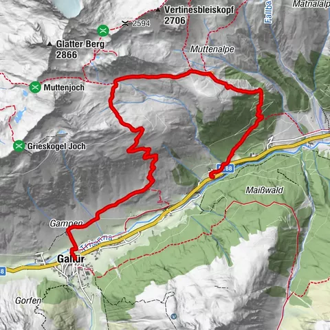 Galtür, Tirol/Österreich