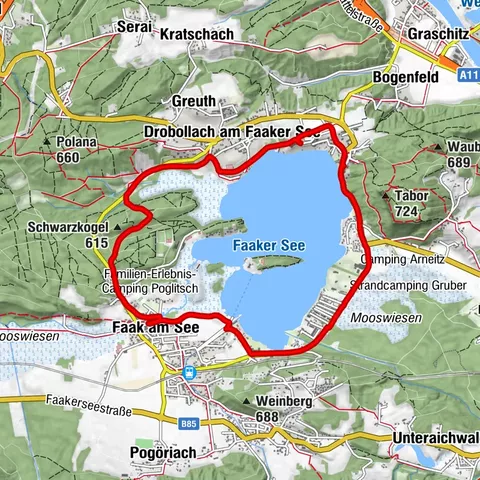 Egg am Faaker See, Kärnten/Österreich