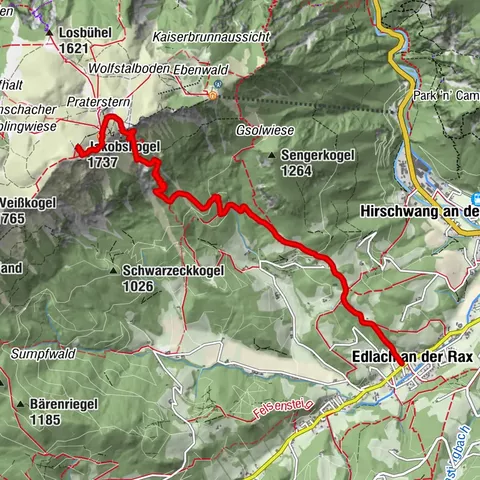 Edlach an der Rax, Niederösterreich/Österreich