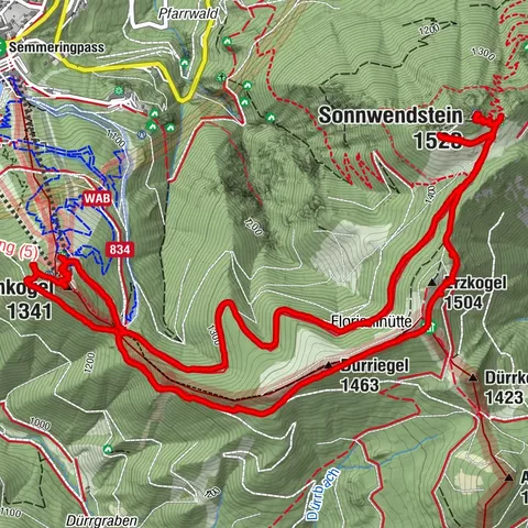 Hirschenkogel, Niederösterreich/Österreich