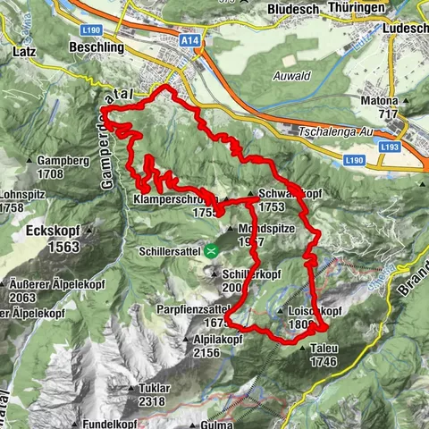 Nenzing, Vorarlberg/Österreich