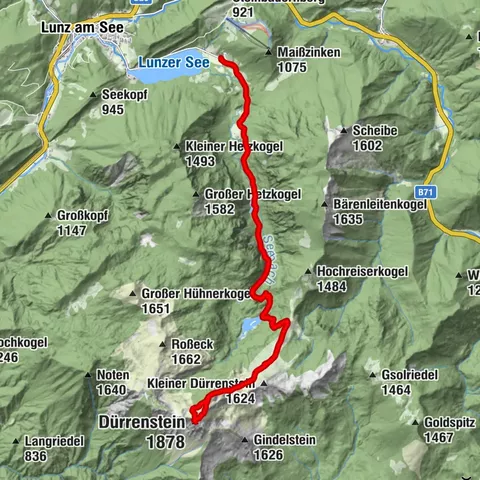 Dürrenstein über Obersee