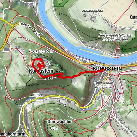 Königstein, Sachsen/Deutschland