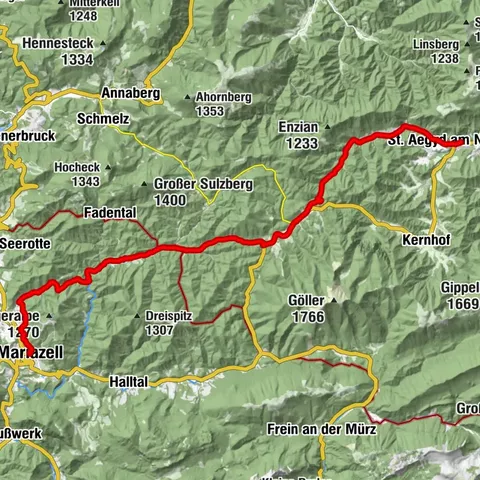 St. Aegyd am Neuwalde, Niederösterreich/Österreich