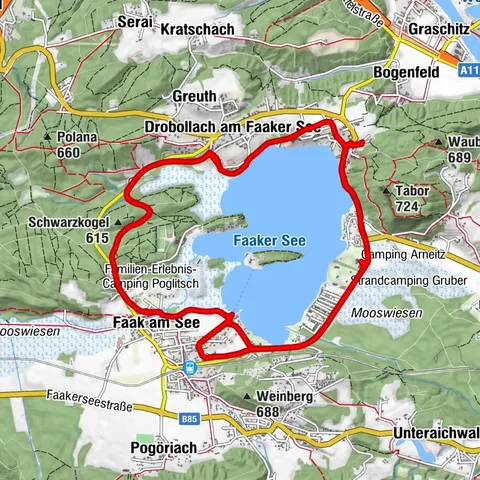 Egg am Faaker See, Kärnten/Österreich