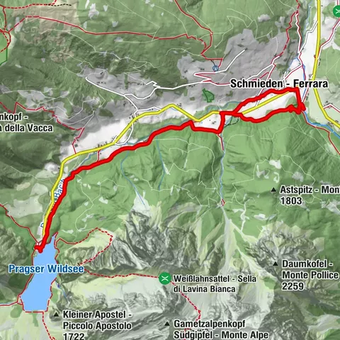 Prags, Trentino-Südtirol/Italien