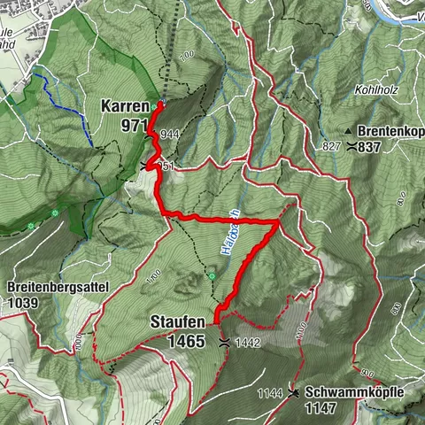 Karren, Vorarlberg/Österreich