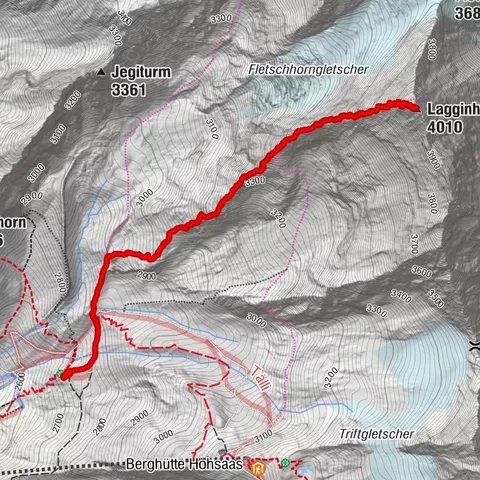 Saas-Grund, Wallis/Schweiz