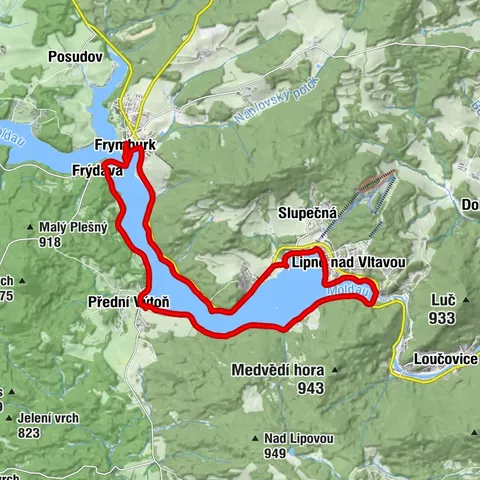 Lippen, Bezirk Krumau/Tschechien