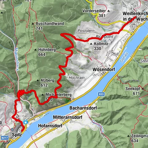 Weißenkirchen in der Wachau, Niederösterreich/Österreich