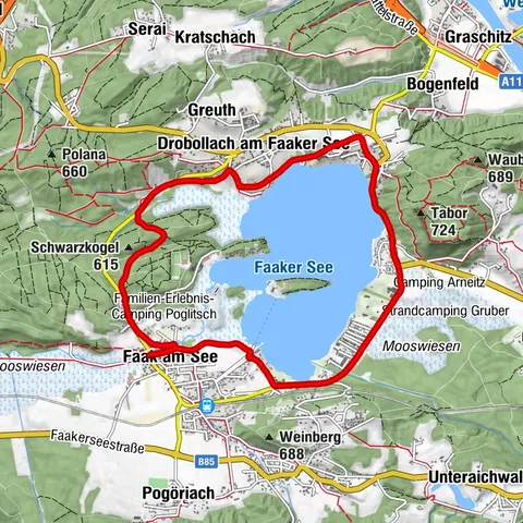 Faak am See, Kärnten/Österreich