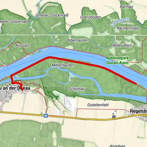 Haslau an der Donau, Niederösterreich/Österreich