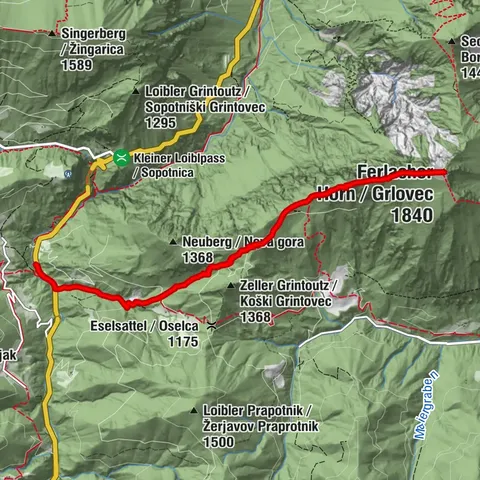 Ferlacher Horn, Kärnten/Österreich