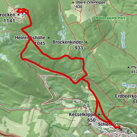 Schierke, Sachsen-Anhalt/Deutschland