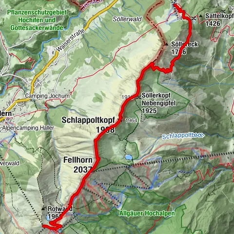 Oberstdorf, Bayern/Deutschland