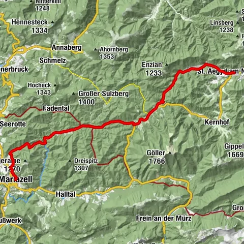 St. Aegyd am Neuwalde, Niederösterreich/Österreich
