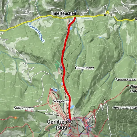 Innerteuchen, Kärnten/Österreich