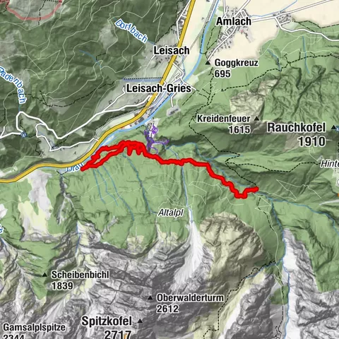 Zum Klammbrückl...Tour zum Einwandern