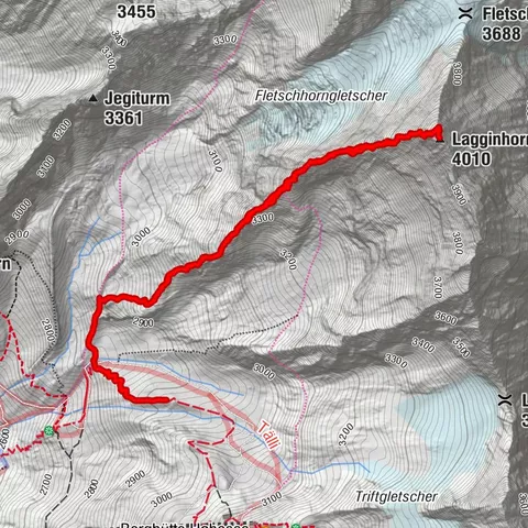 Saas-Grund, Wallis/Schweiz