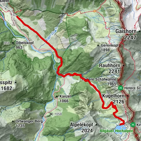 Bad Hindelang, Schwaben/Deutschland