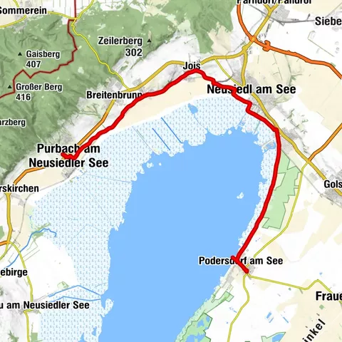 Podersdorf am See, Burgenland/Österreich