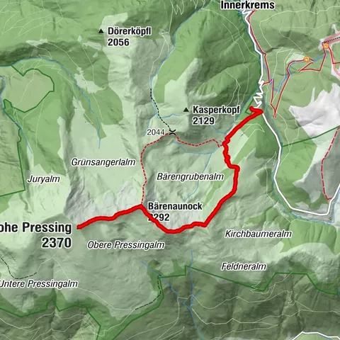 Peitlernock, Kärnten/Österreich