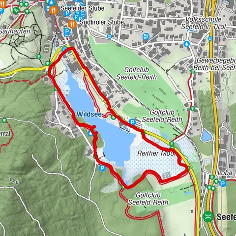 Wildsee-Rundwanderung in Seefeld