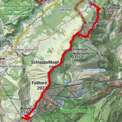 Oberstdorf, Bayern/Deutschland