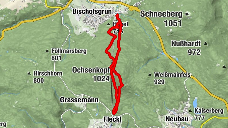 Ochsenkopf Überquerung