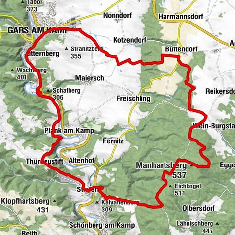Manhartsberg-Strecke