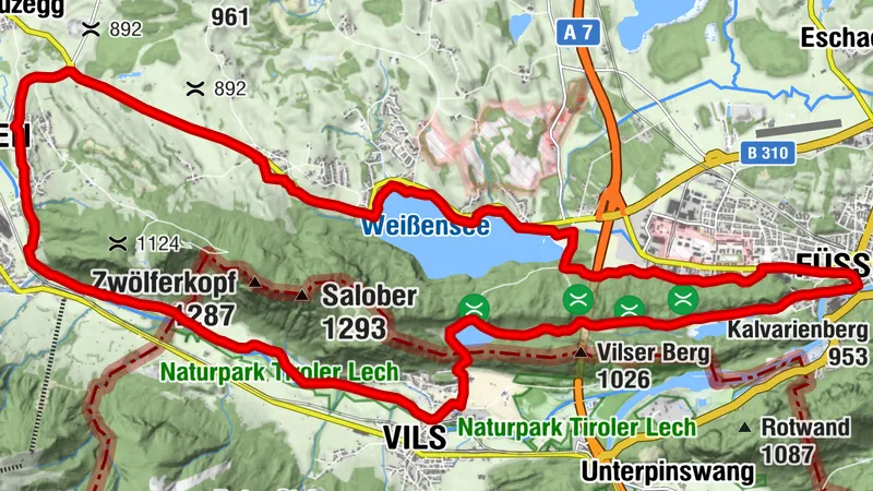Alrededores de Salober y Falkenstein