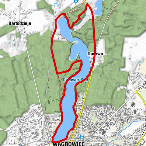 Wongrowitz See Rundwanderung