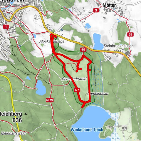 Naturlehrpfad Heidenreichsteiner Moor